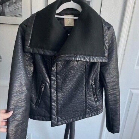 Pins & Needles Jackets & Blazers - Urban Outfitters Vegan Leather Jacket